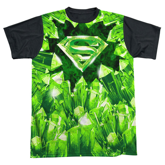 Superman Kryptonite Shield Sublimation T-shirt