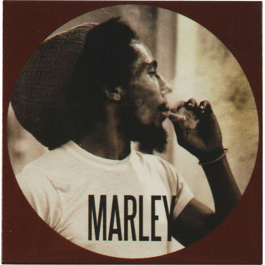 Bob Marley Circle Magnet Front