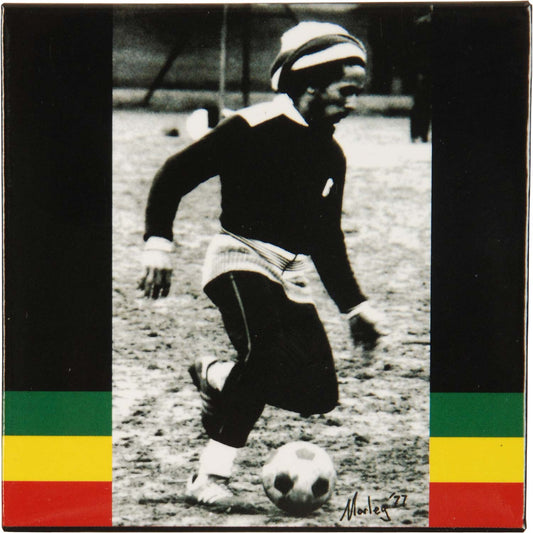 Bob Marley Soccer Magnet Front
