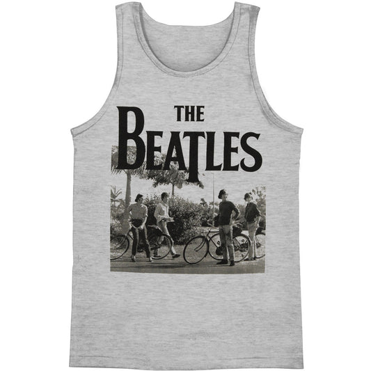 Beatles Bicycle Mens Tank Front