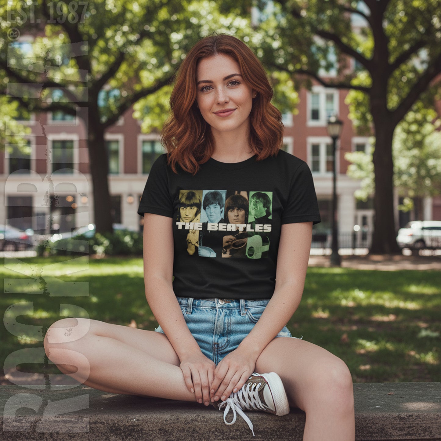 Color Squares Junior Top