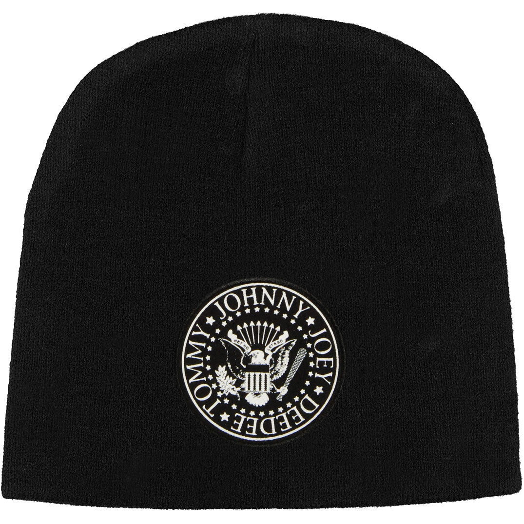 Ramones Presidential Seal Beanie Front