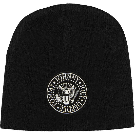 Ramones Presidential Seal Beanie Front