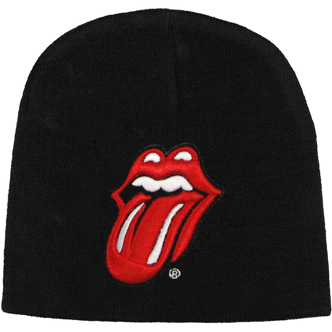 Rolling Stones Classic Tongue Beanie Front