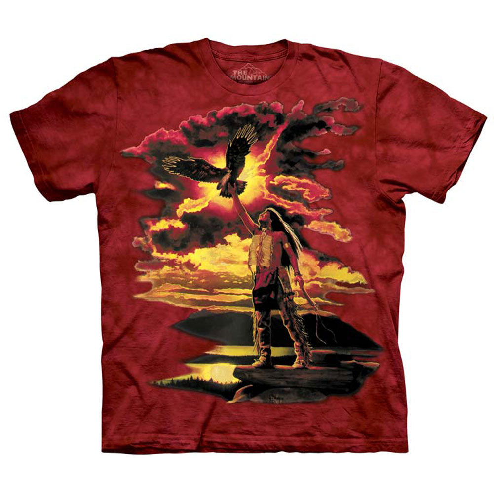 The Mountain Gift Of Eagle Feather T-shirt