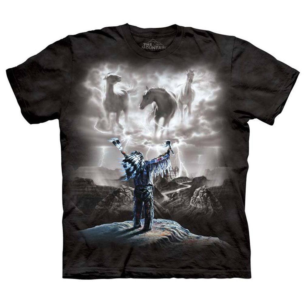 The Mountain Summoning The Storm T-shirt