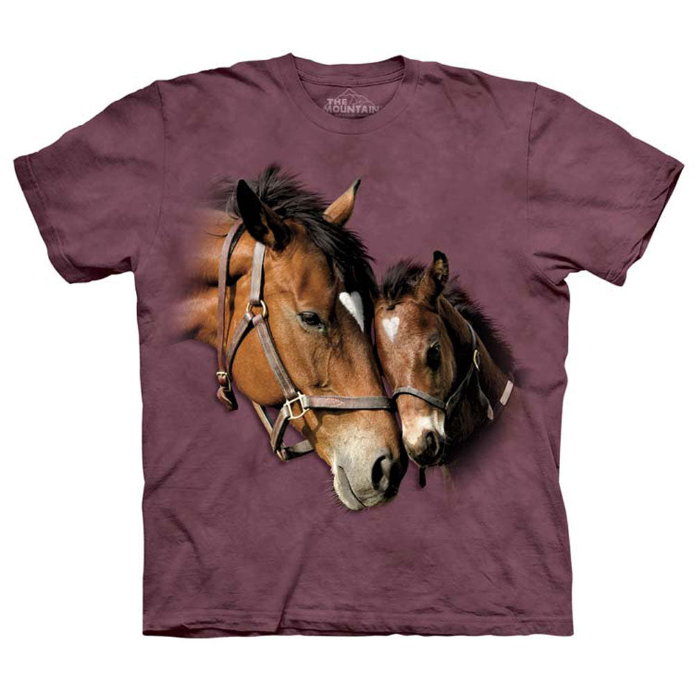The Mountain Two Hearts T-shirt