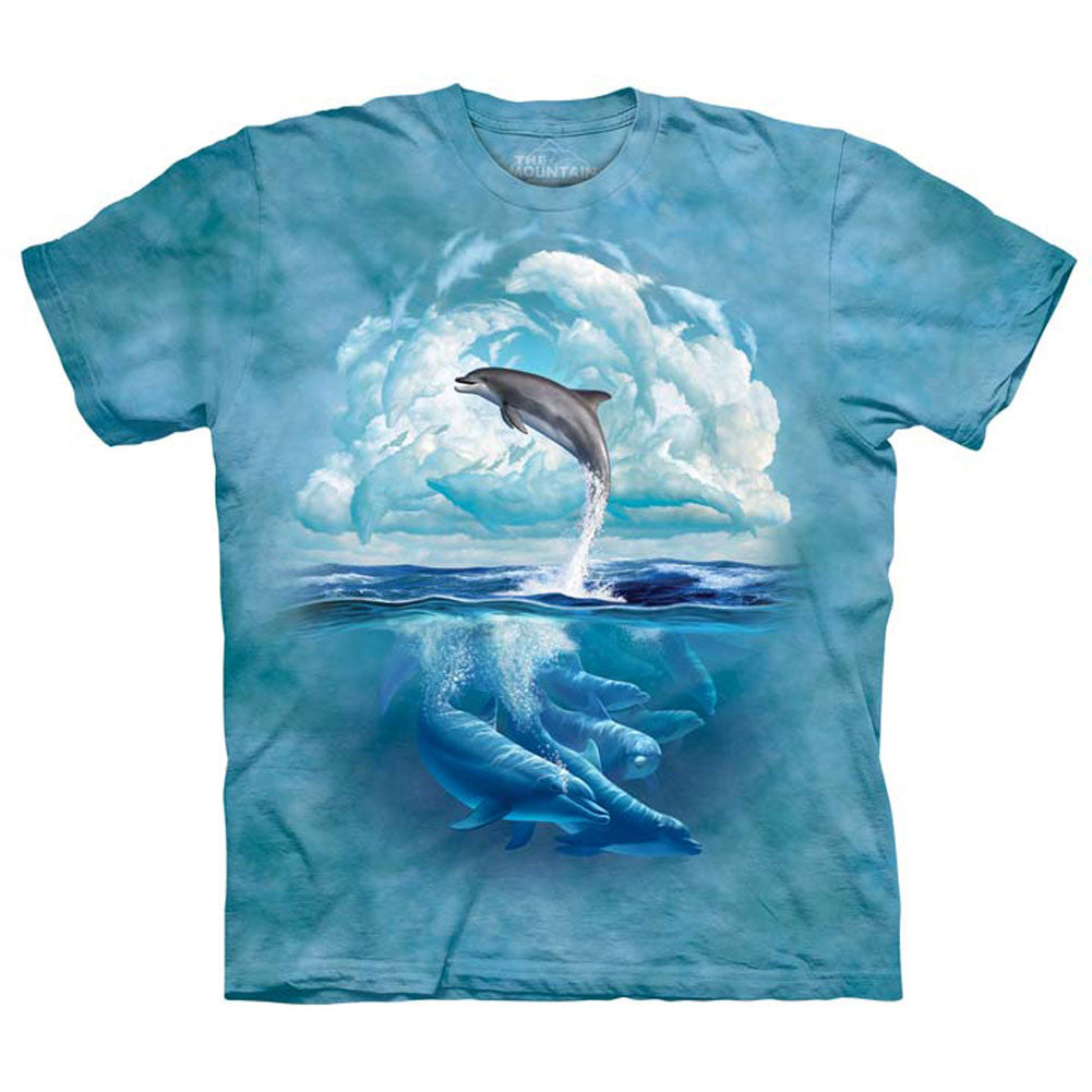 The Mountain Dolphin Sky T-shirt
