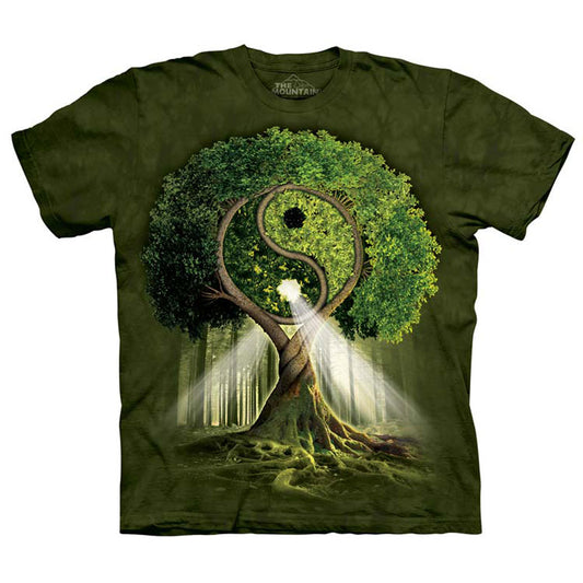 The Mountain Yin Yang Tree T-shirt