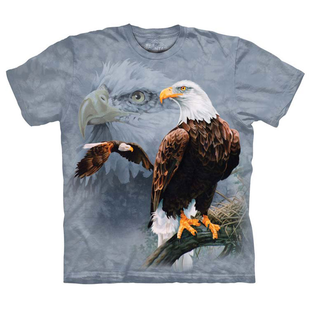 The Mountain Eagle Collage T-shirt