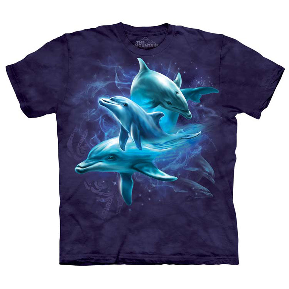 The Mountain Dolphin Collage T-shirt