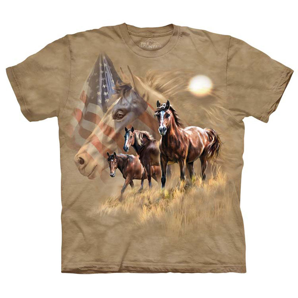 The Mountain Patriot Horse T-shirt