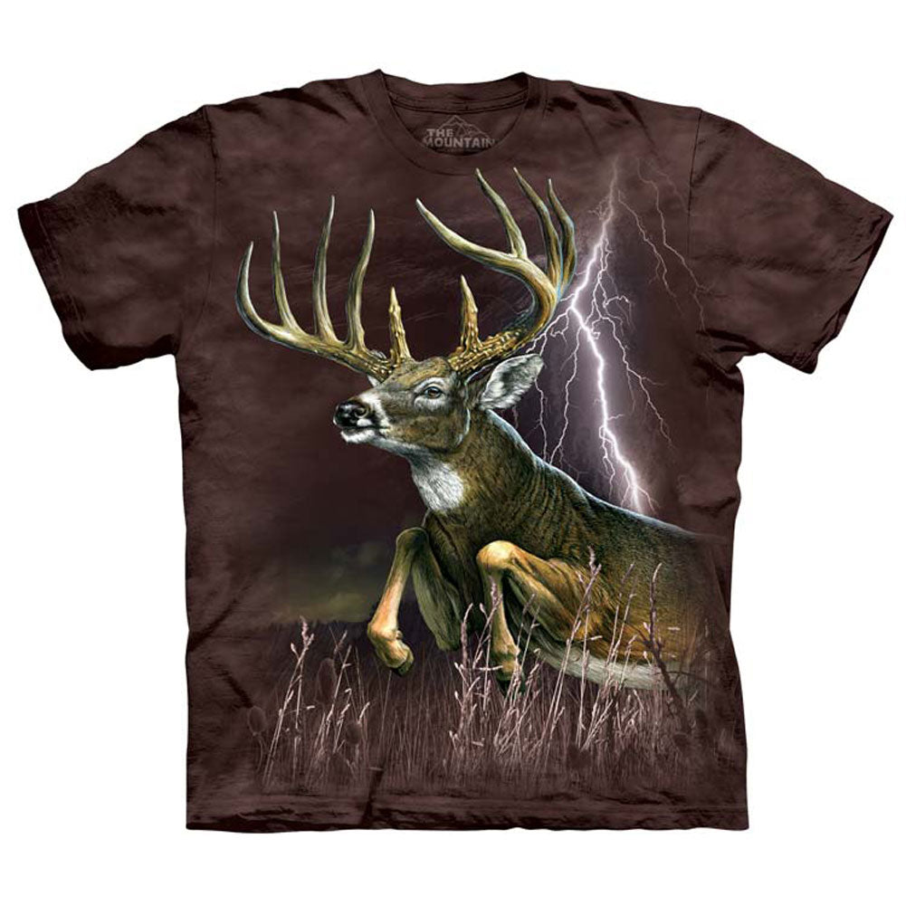 The Mountain Deer Lightning T-shirt
