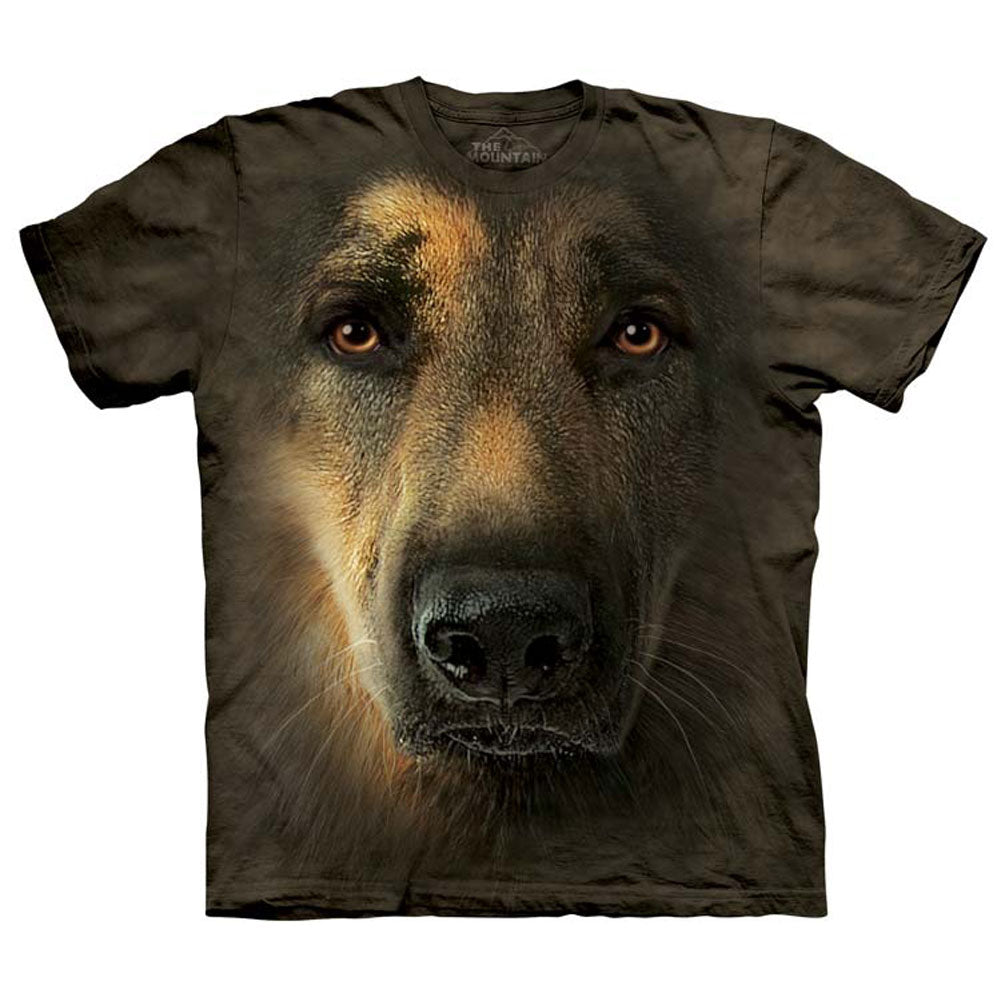 The Mountain German Shepherd Portrait T-shirt