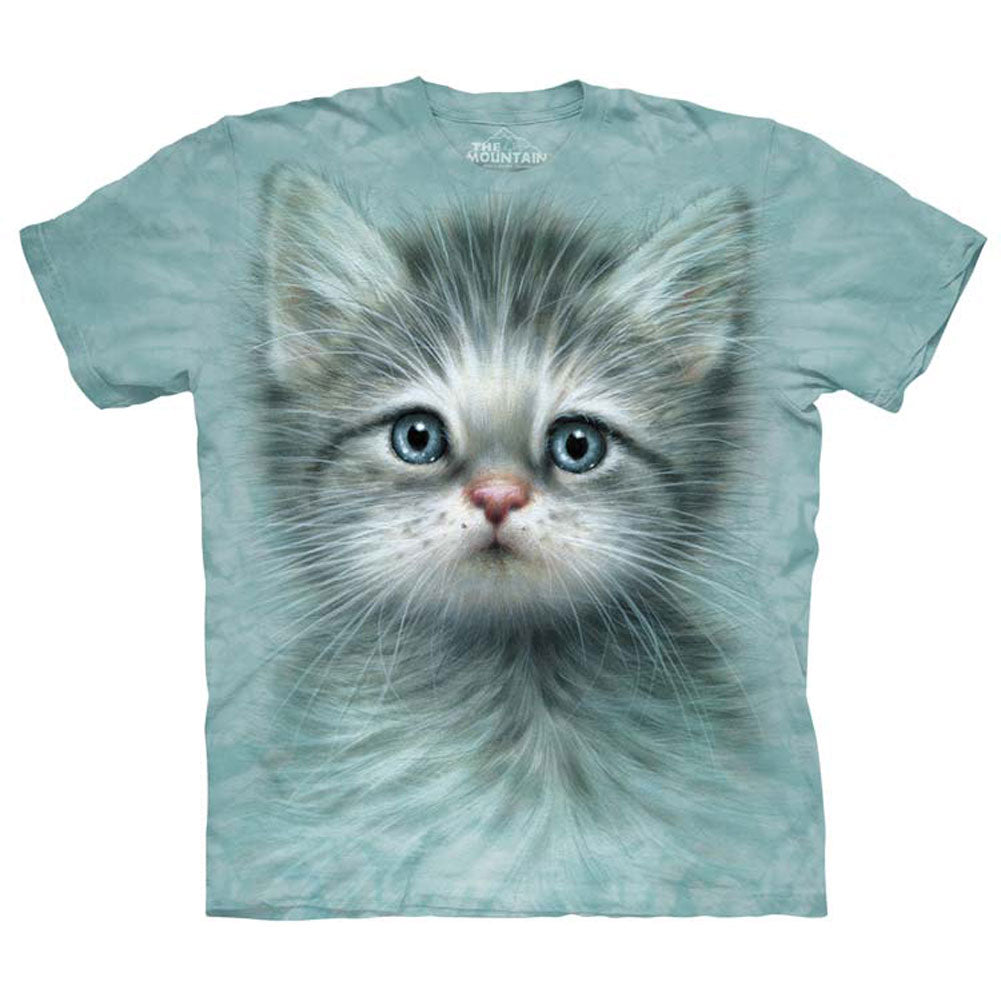 The Mountain Blue Eyed Kitten Small T-shirt