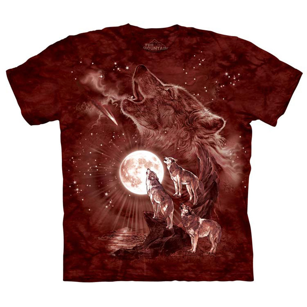 The Mountain Wolf Moon Concert Small T-shirt