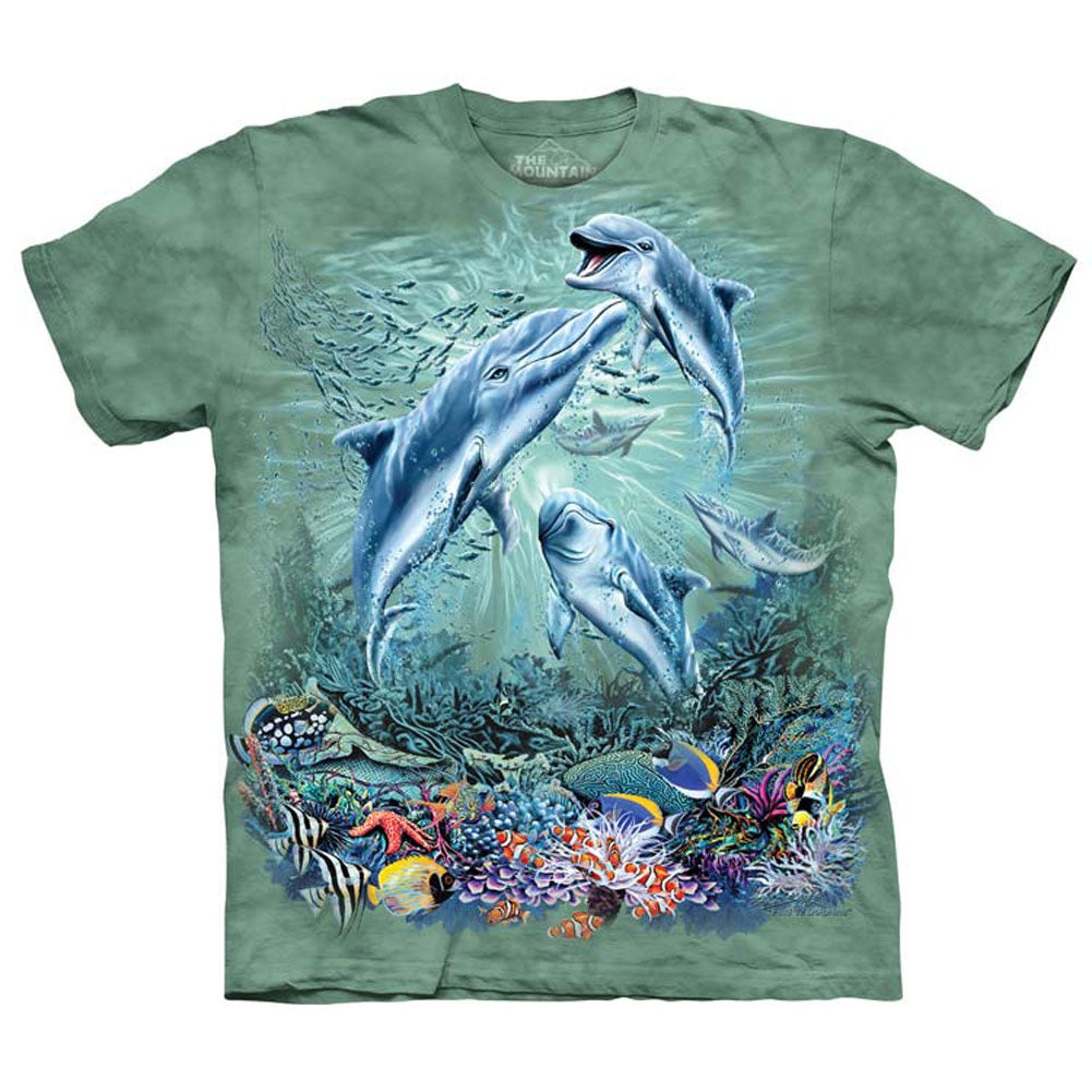 The Mountain Find 12 Dolphins Small T-shirt