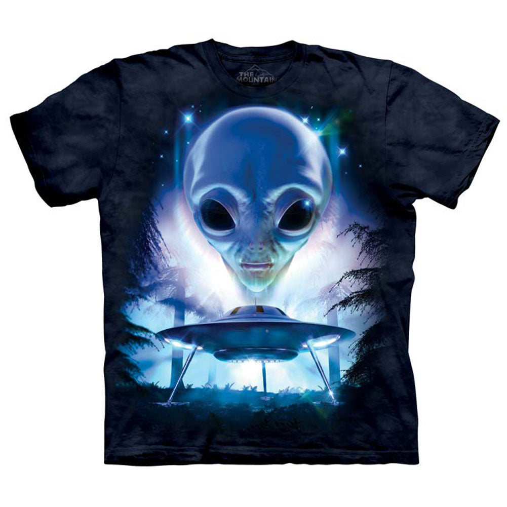 The Mountain Just Visiting Small T-shirt
