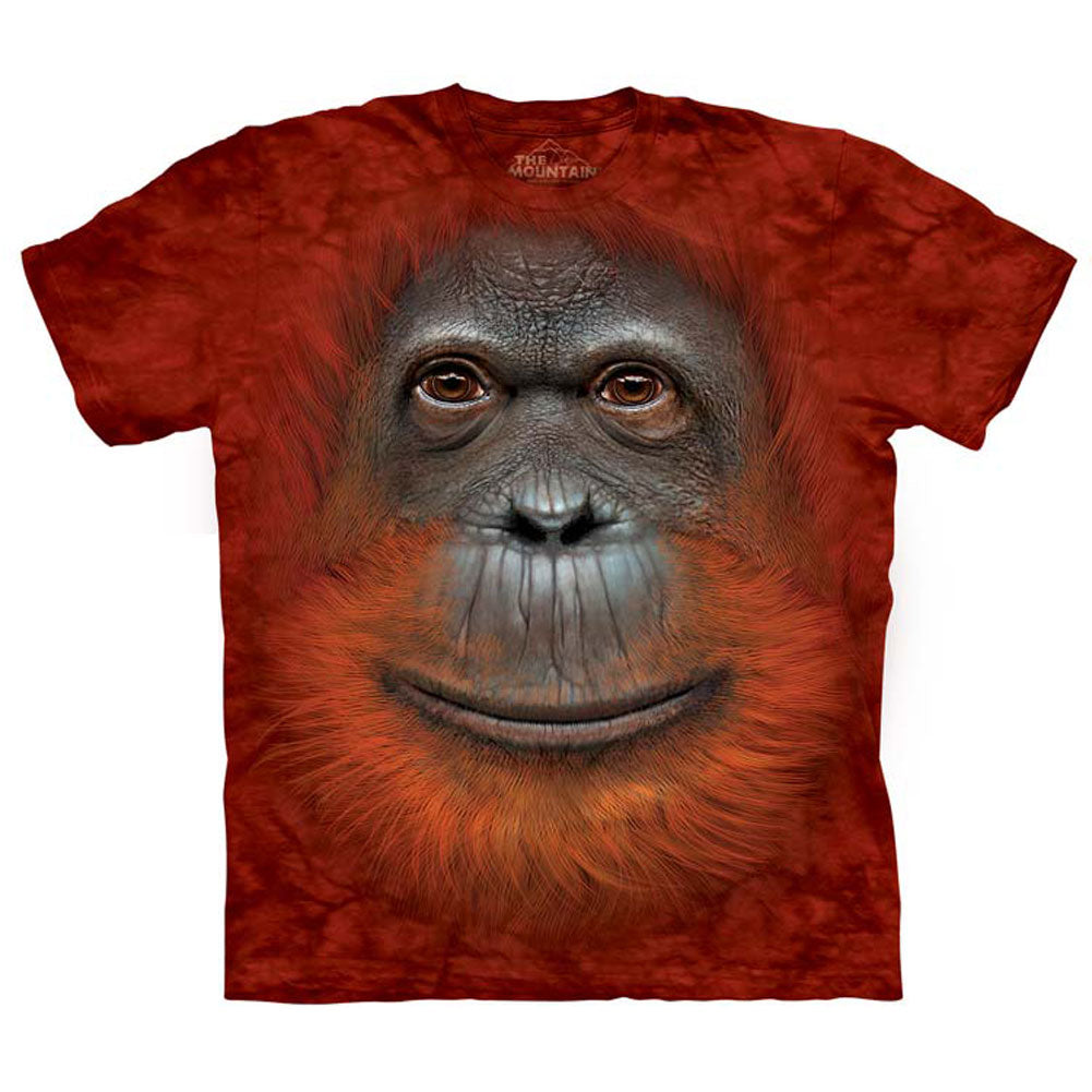 The Mountain Orangutan Face Small T-shirt