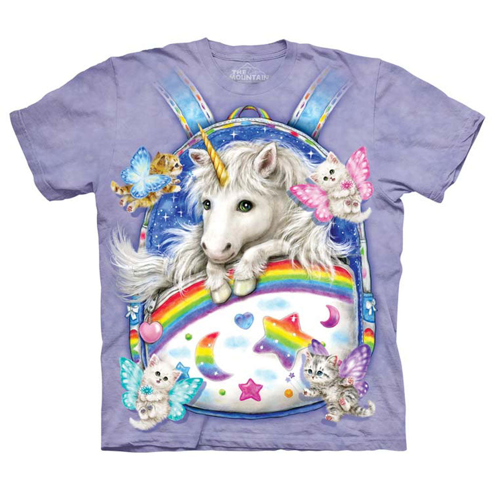 The Mountain Backpack Unicorn Small T-shirt