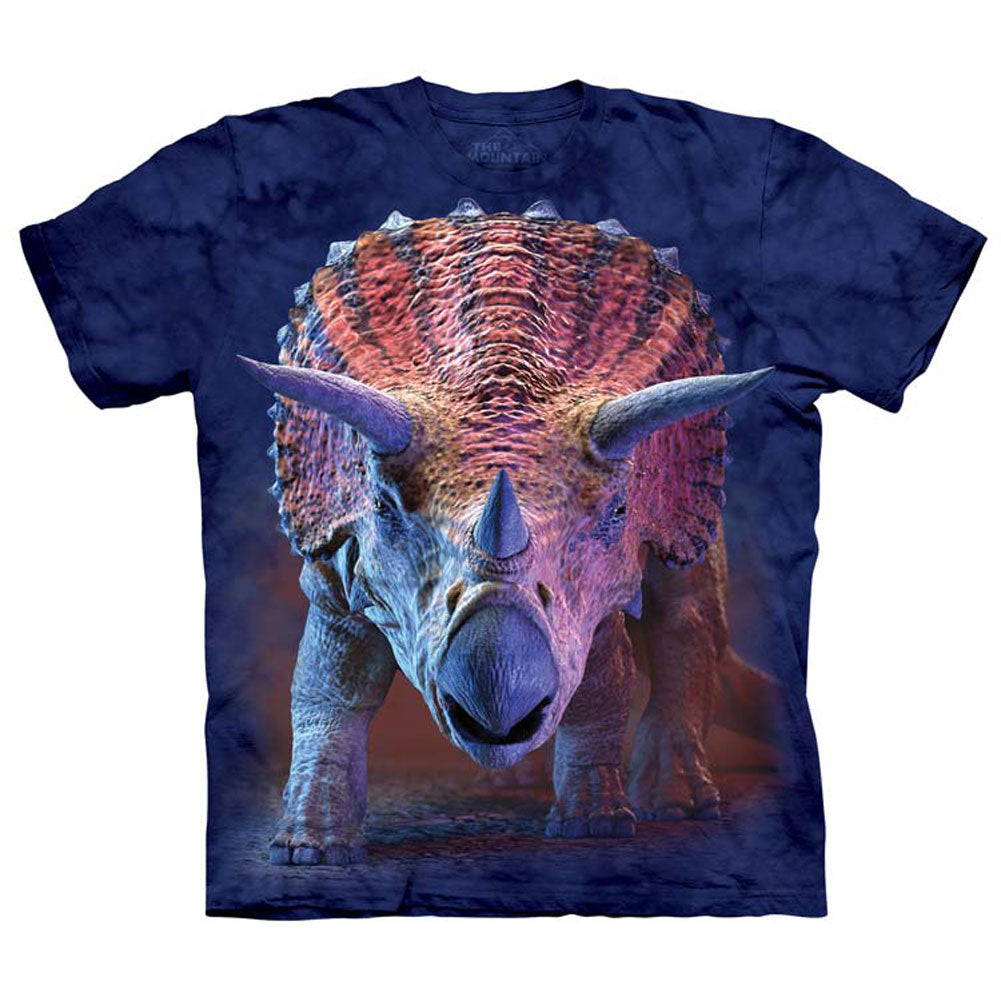 The Mountain Charging Triceratops Small T-shirt