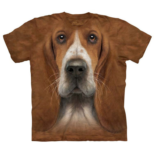 The Mountain Basset Hound Small T-shirt