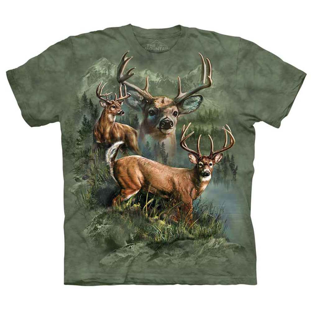 The Mountain Deer Collage Small T-shirt