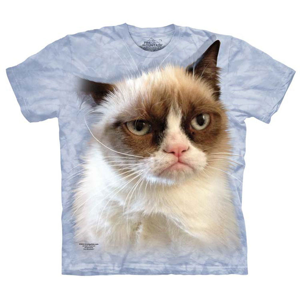 The Mountain Grumpy In Blue T-shirt