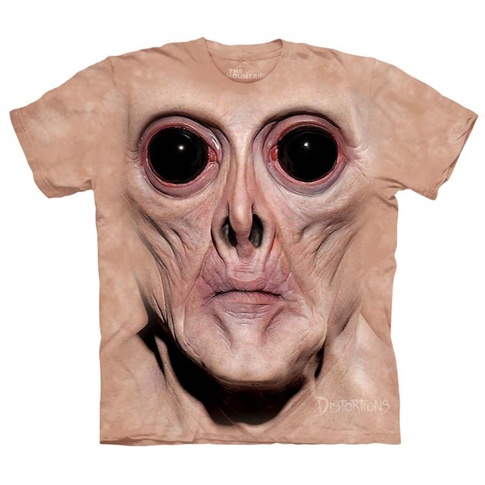 The Mountain Big Face Krem T-shirt