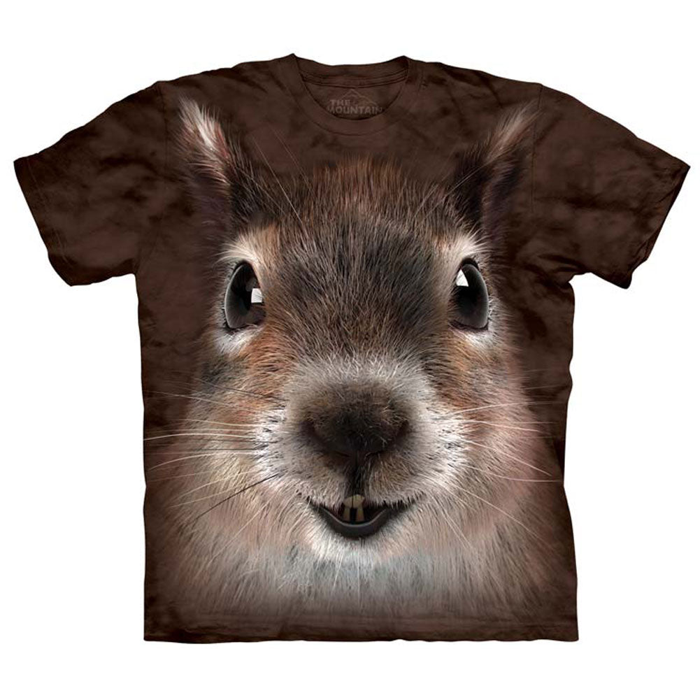 The Mountain Squirrel Face T-shirt