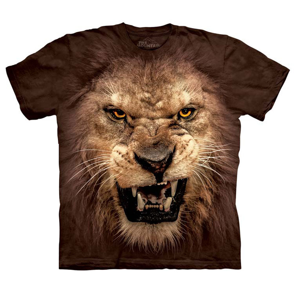 The Mountain Big Face Roaring Lion T-shirt