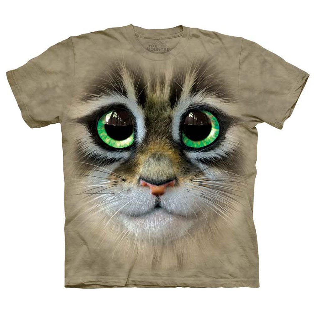 The Mountain Big Eyes Kitten Face T-shirt