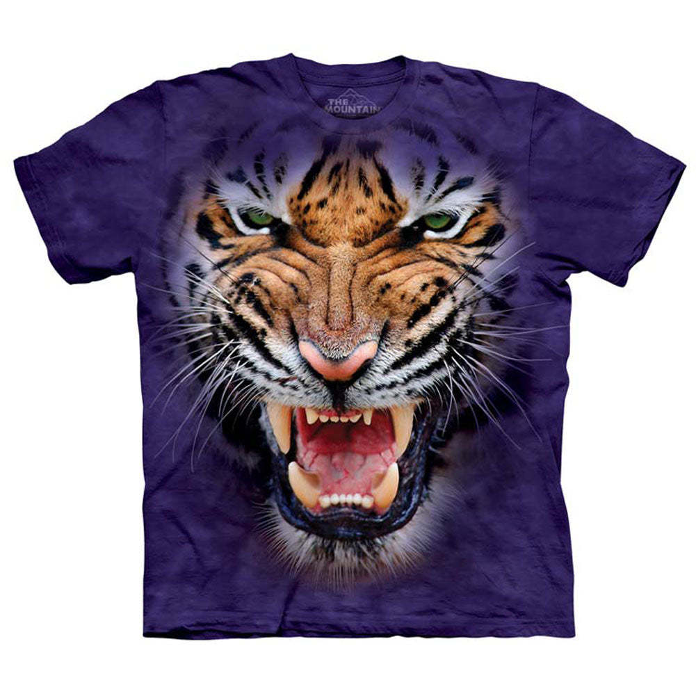 The Mountain Growling Big Face Tiger T-shirt