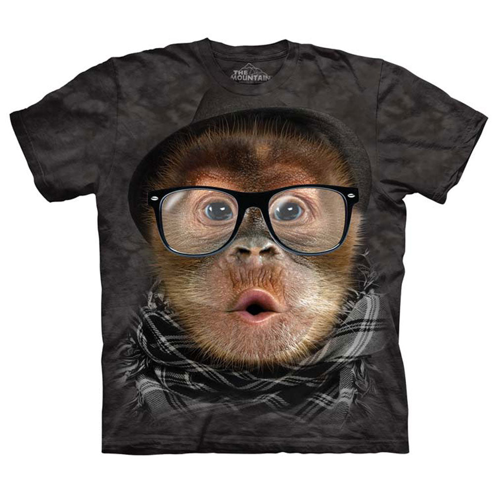 The Mountain Hipster Orangutan Baby T-shirt