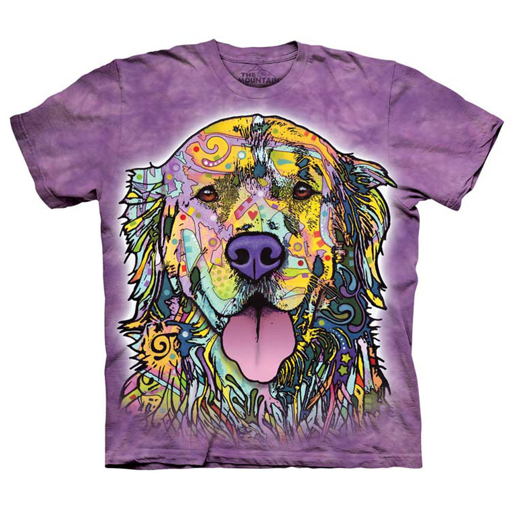 The Mountain Russo Golden Retriever T-shirt