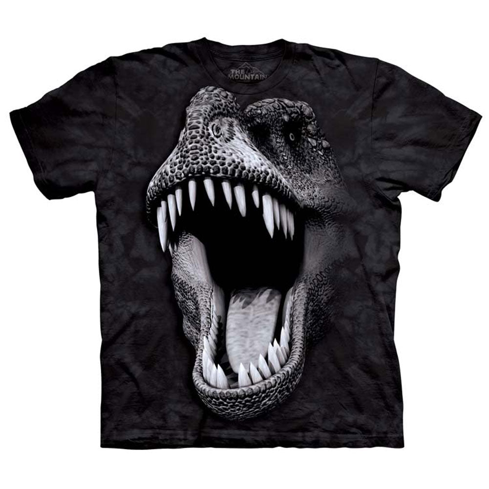 The Mountain Big Face Glow Rex T-shirt