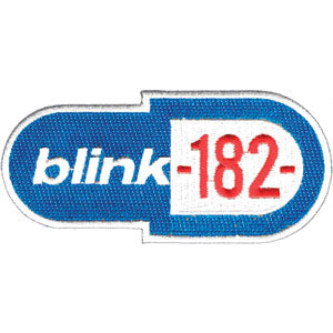 Blink 182 Embroidered Patch Front