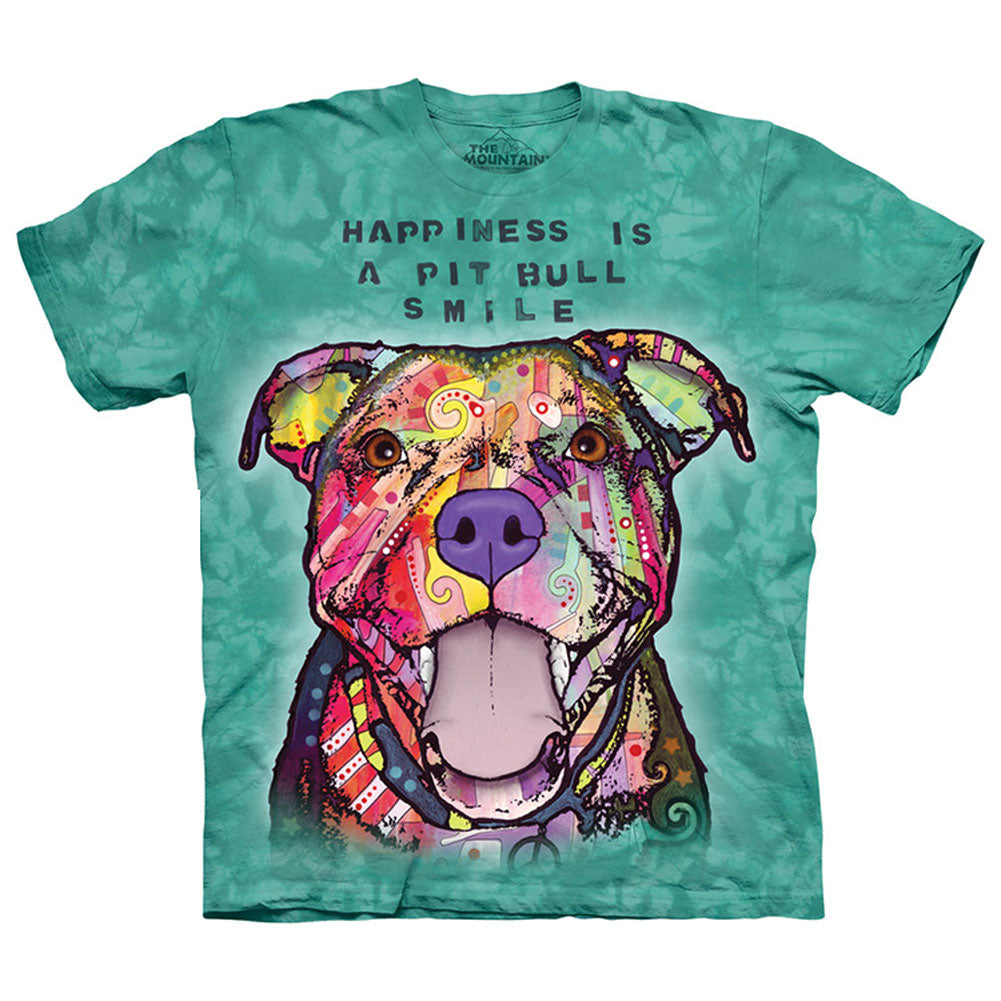 The Mountain Pit Bull Smile T-shirt