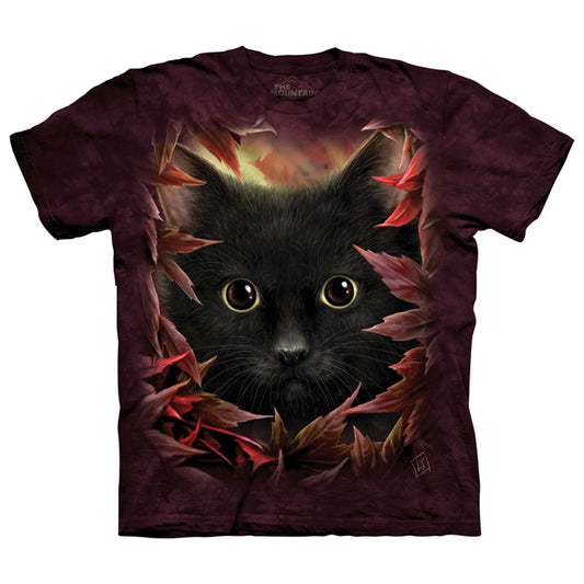 The Mountain Autumn Cat T-shirt