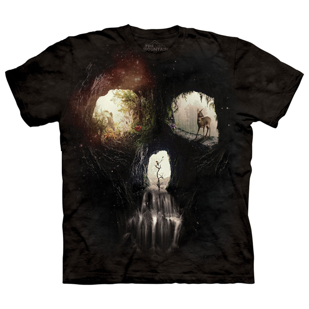 The Mountain Cave Skull T-shirt