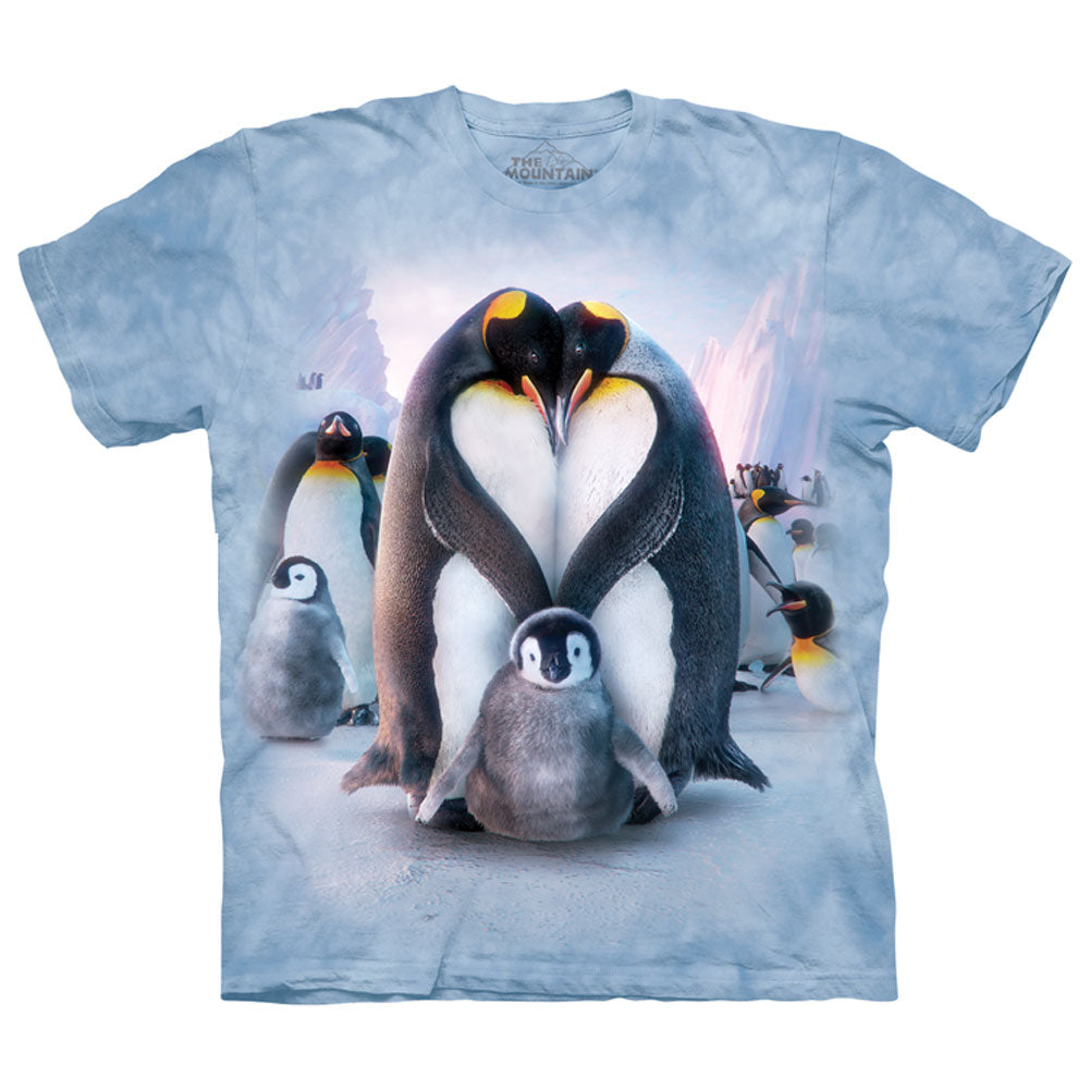 The Mountain Penguin Heart T-shirt