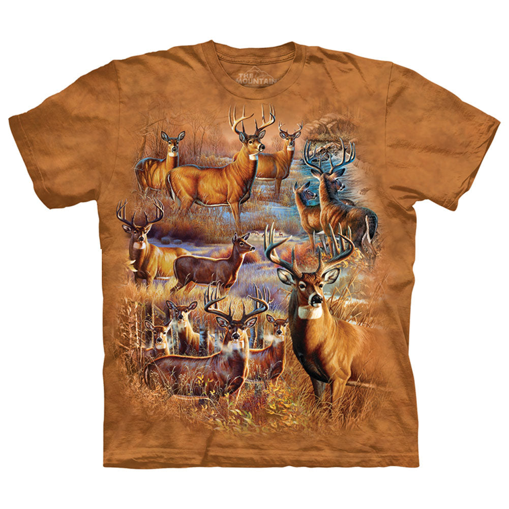 The Mountain Hunters Paradise Collage T-shirt