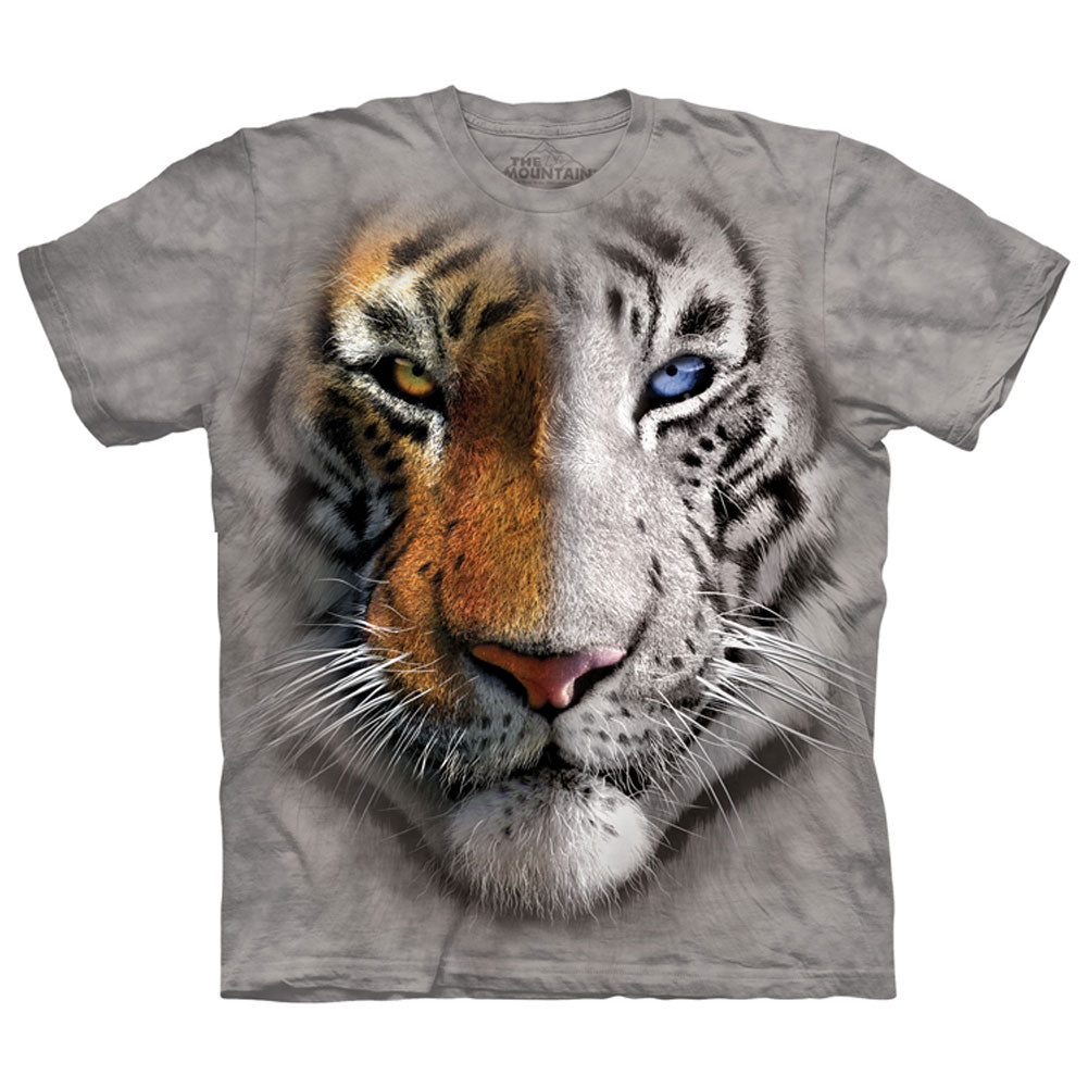 The Mountain Big Face Split Tiger T-shirt