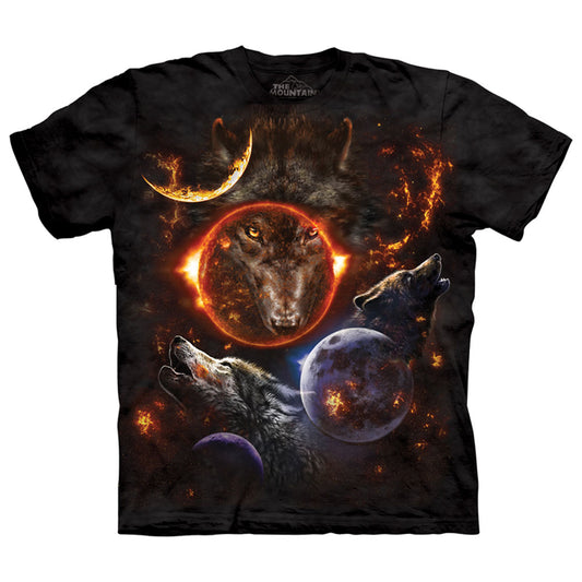The Mountain Cosmic Wolves T-shirt