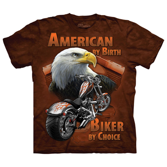 The Mountain American By Birth T-shirt
