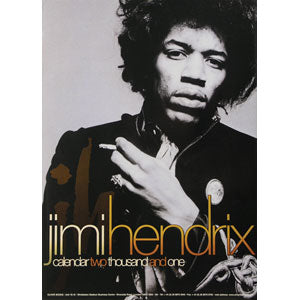 Jimi Hendrix Calendar Front