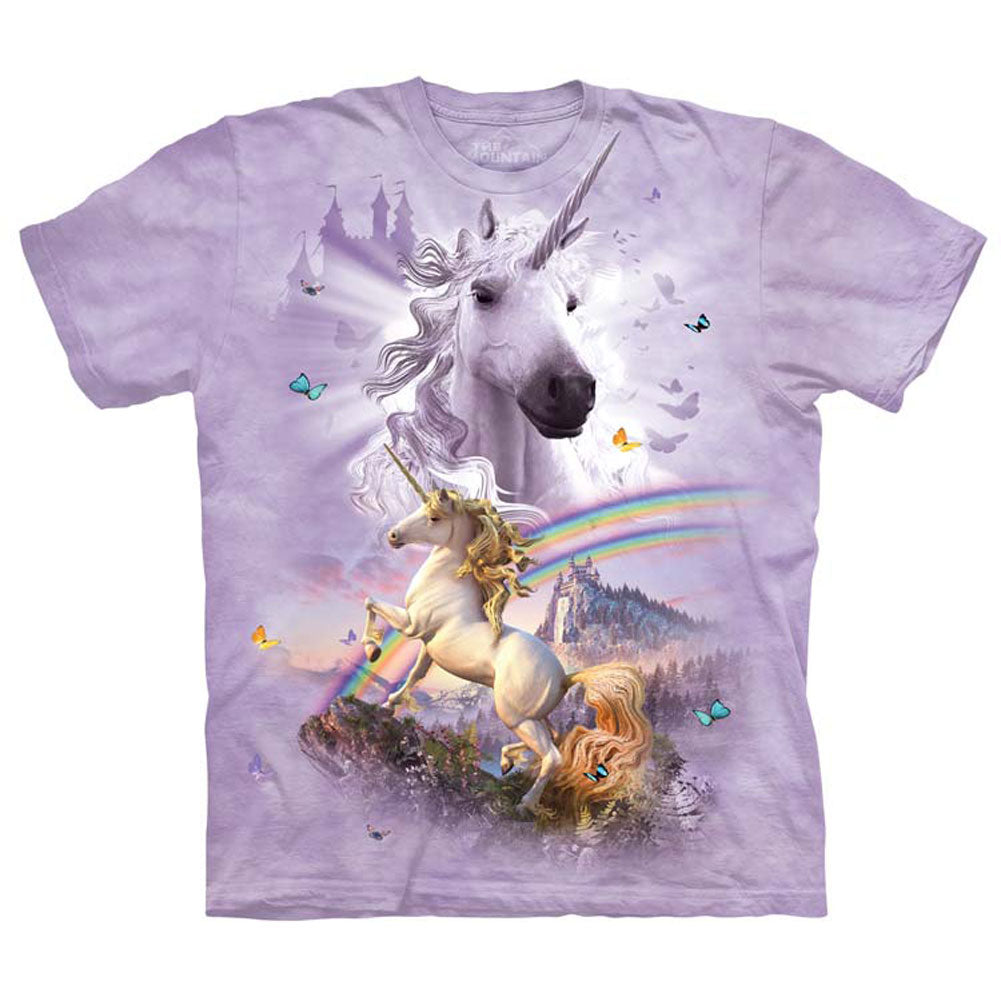 The Mountain Double Rainbow Unicorn S T-shirt