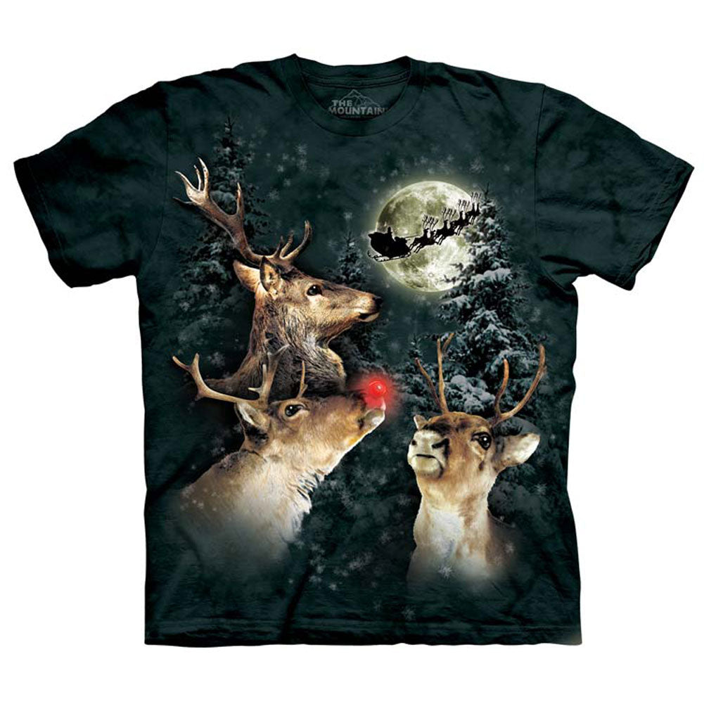 The Mountain Three Reindeer Moon Small T-shirt