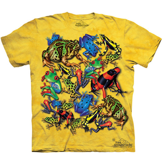 The Mountain Frog Collage T-shirt