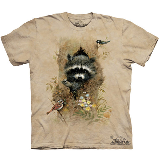 The Mountain Wee Raccoon T-shirt
